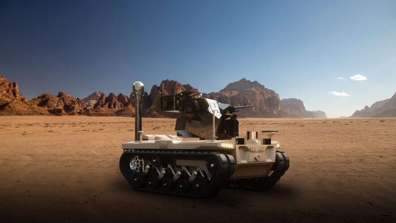 Беспилотное наземное транспортное средство BARKAN, разработанное в рамках турецкой оборонной промышленности, поступило на вооружение сил безопасности