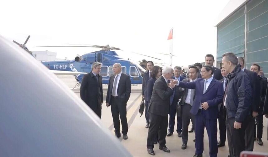 Премьер-министр Вьетнама Чинь посетил TUSAŞ